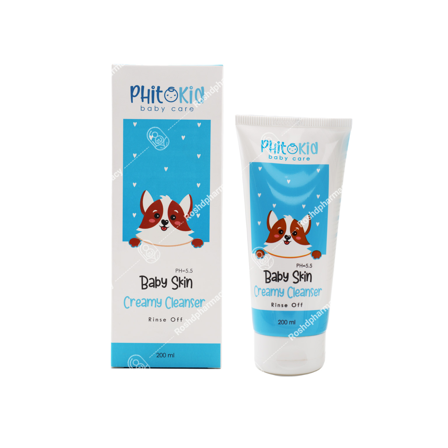 شوینده کرمی بدن کودکان فیتوکید 200 میلی لیتر