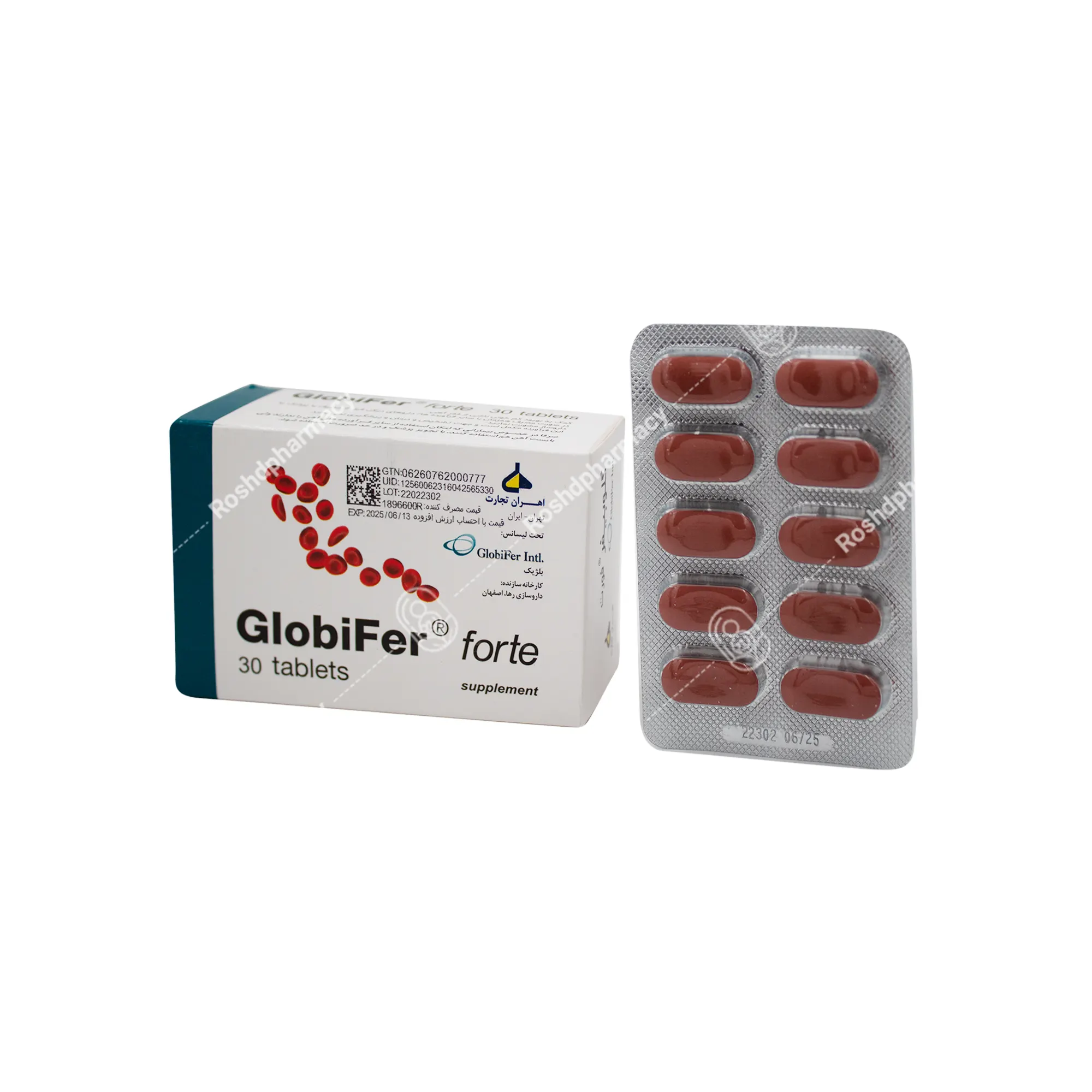 کپسول گلوبیفر فورت 30 عددی