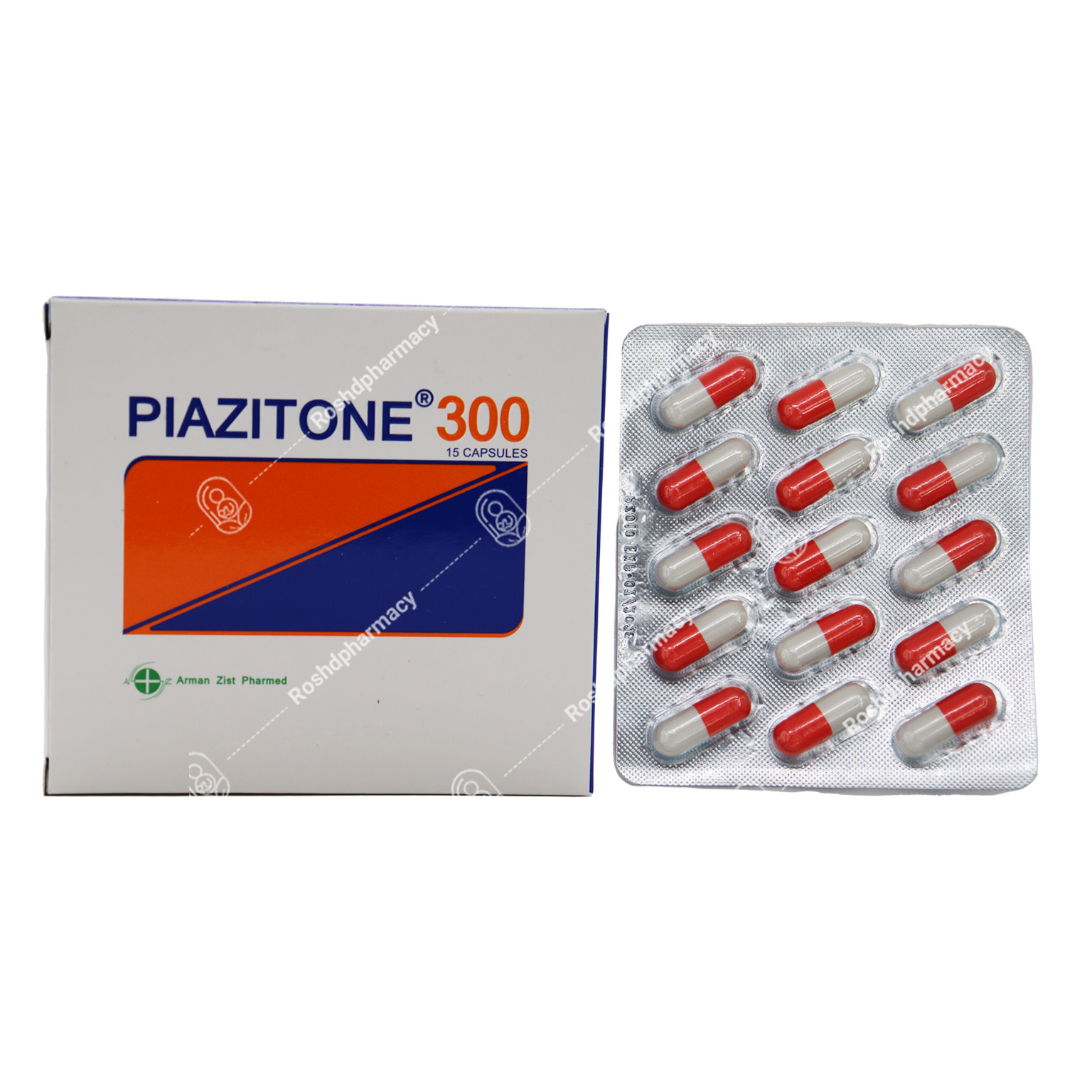 پیازیتون 300 میلی گرم