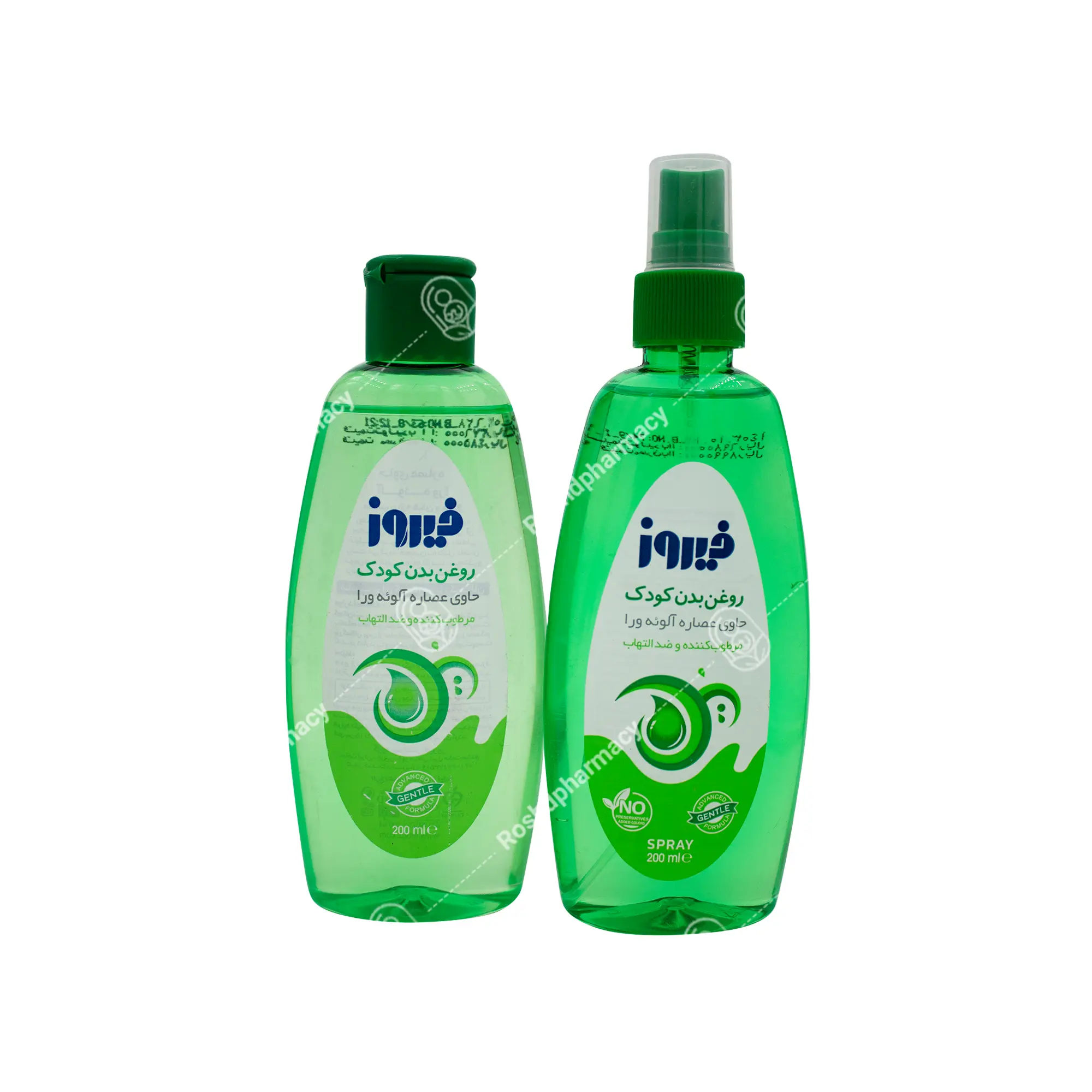 روغن بدن حاوی آلوئه ورا