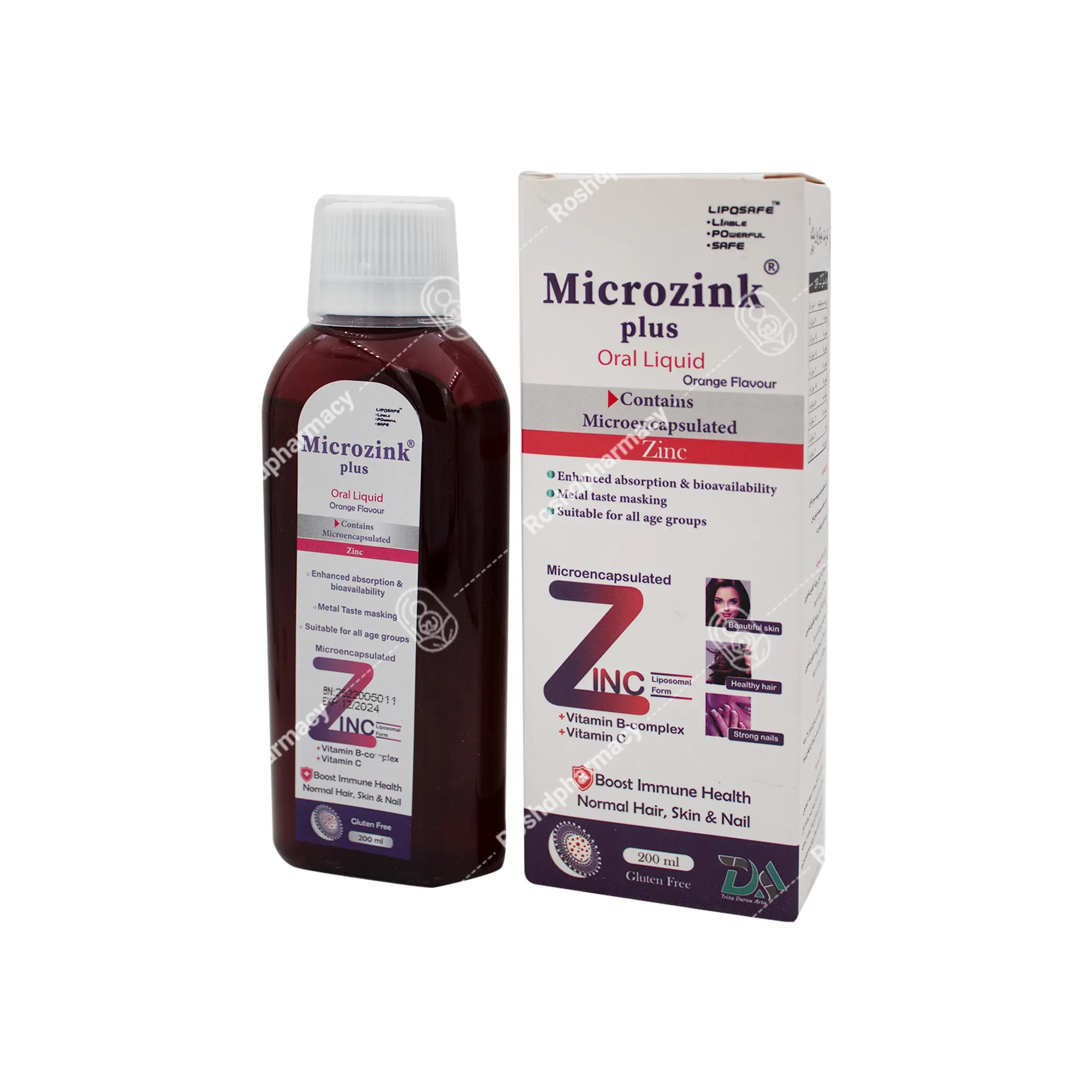 شربت میکروزینک پلاس