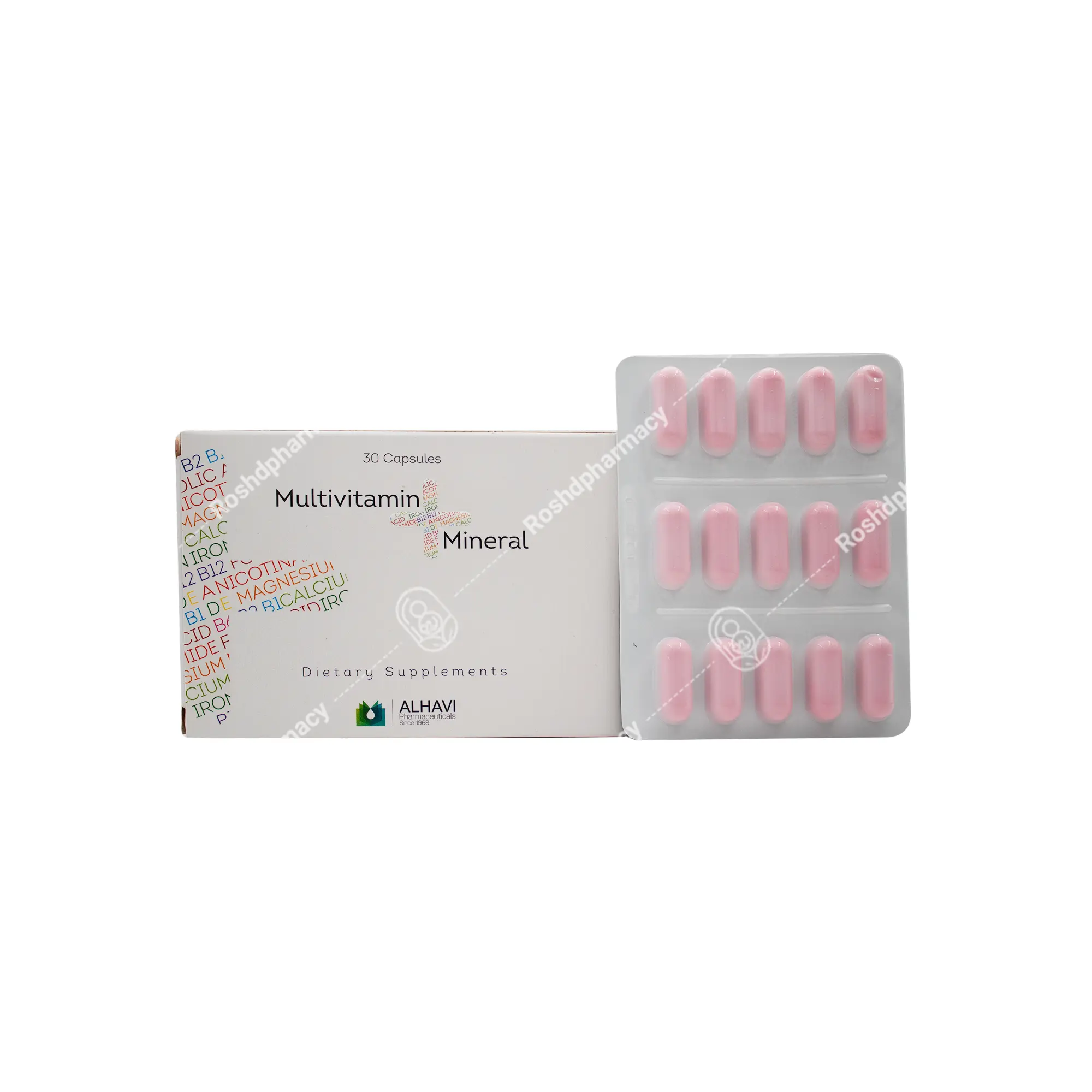کپسول مولتی ویتامین مینرال الحاوی