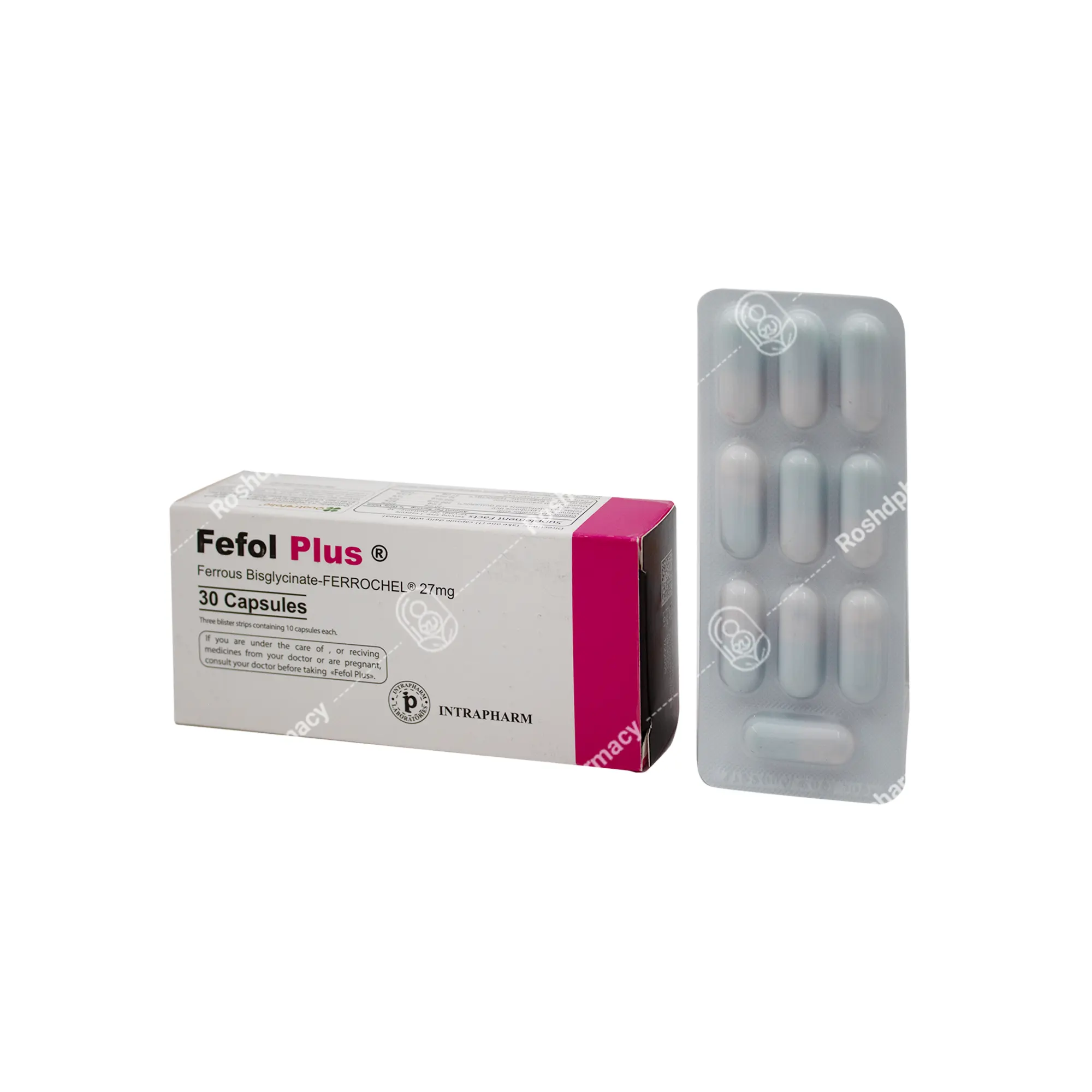 کپسول آهن ففول پلاس اینترافارم