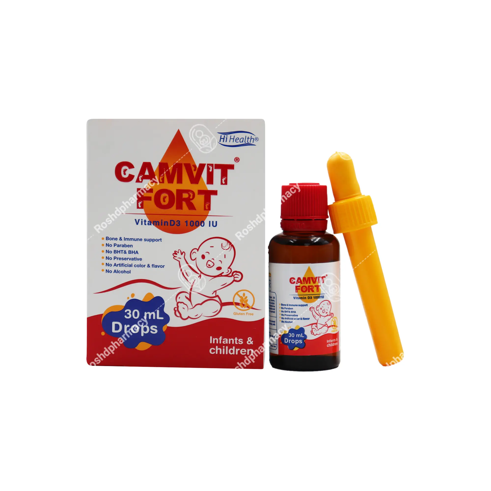 قطره کامویت فورت ‌های هلث 30 میلی لیتر