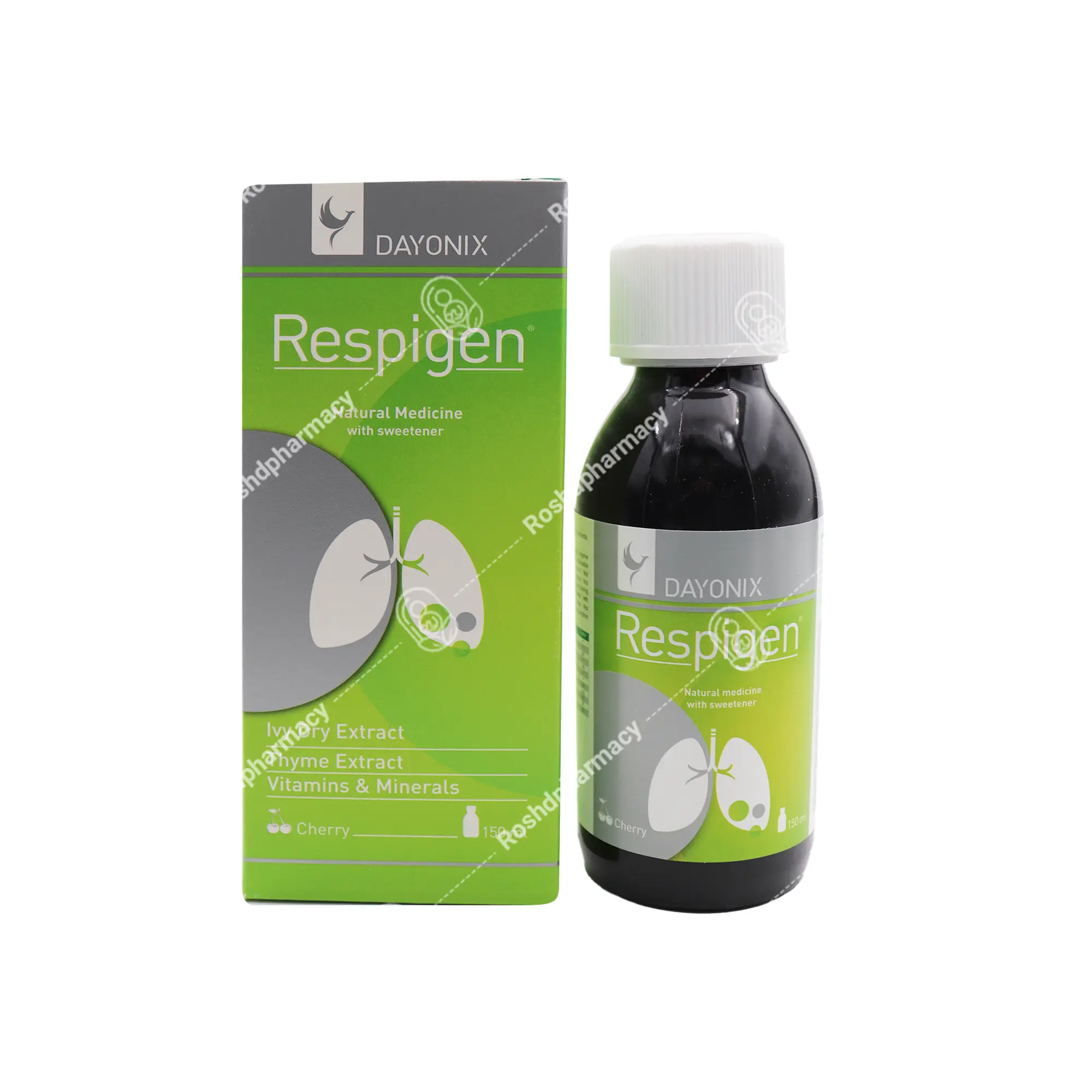 شربت رسپیژن دایونیکس فارما 150 میلی لیتر