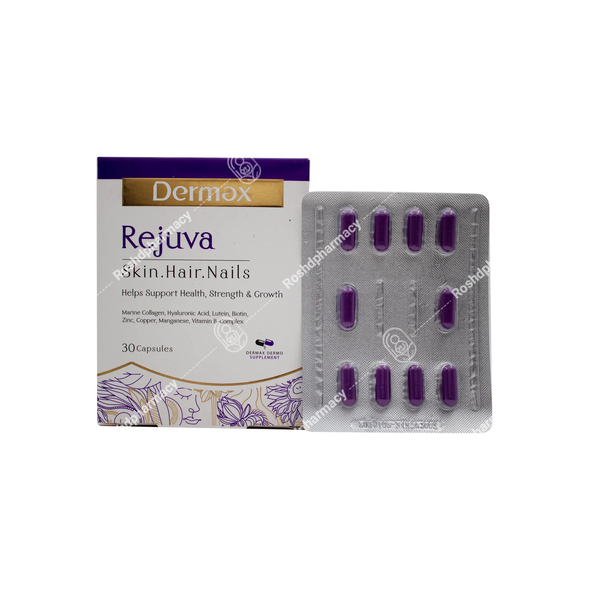 کپسول مولتی ویتامین رجوا درمکس