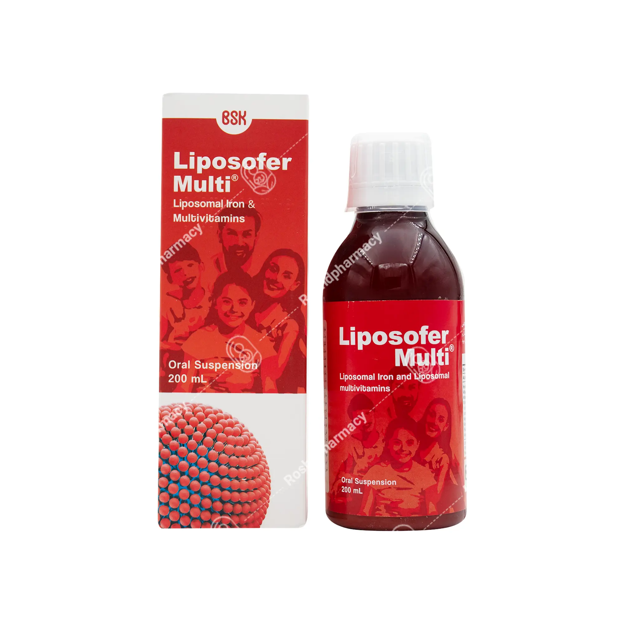 شربت لیپوزوفر مولتی بی اس کی