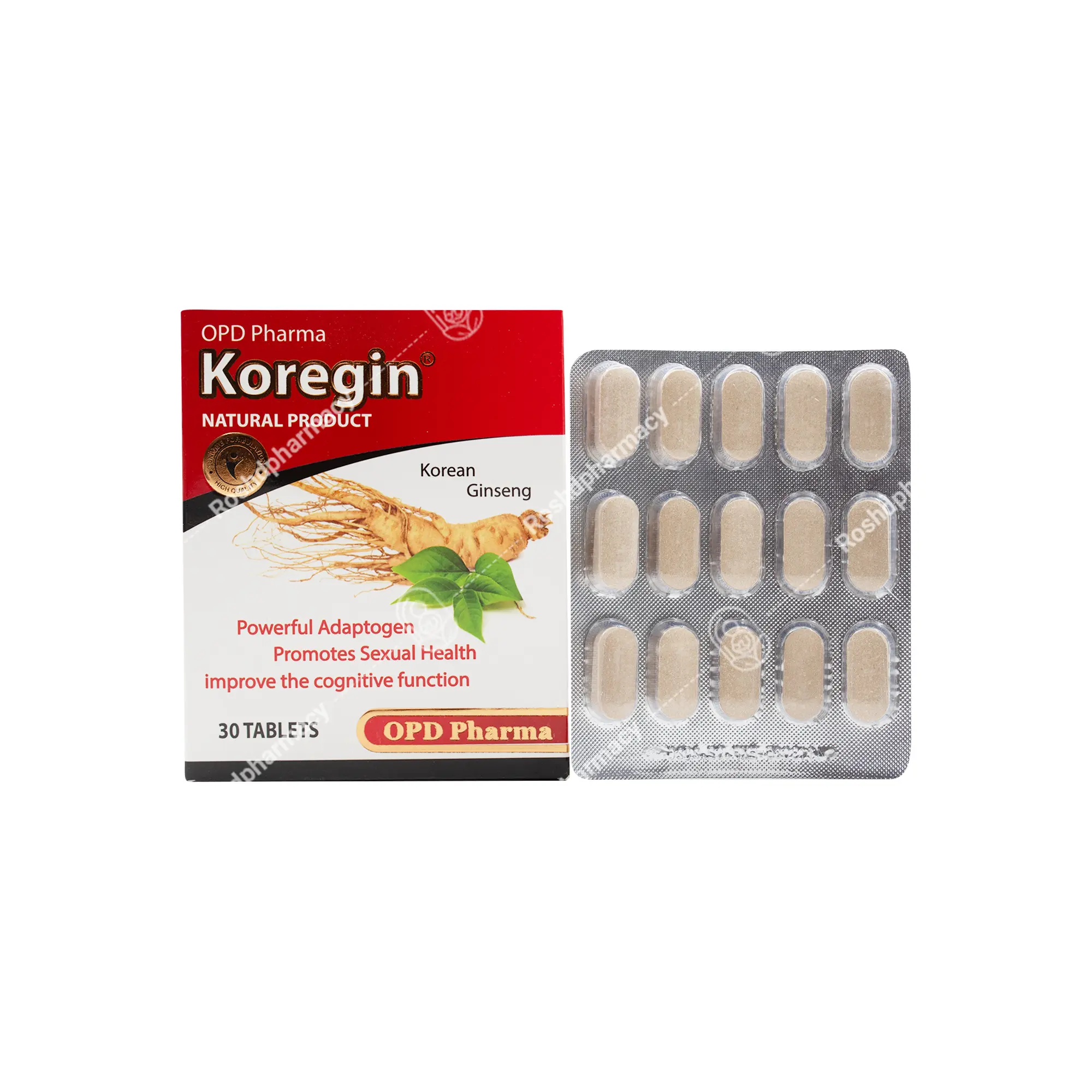 قرص کورجین او پی دی فارما