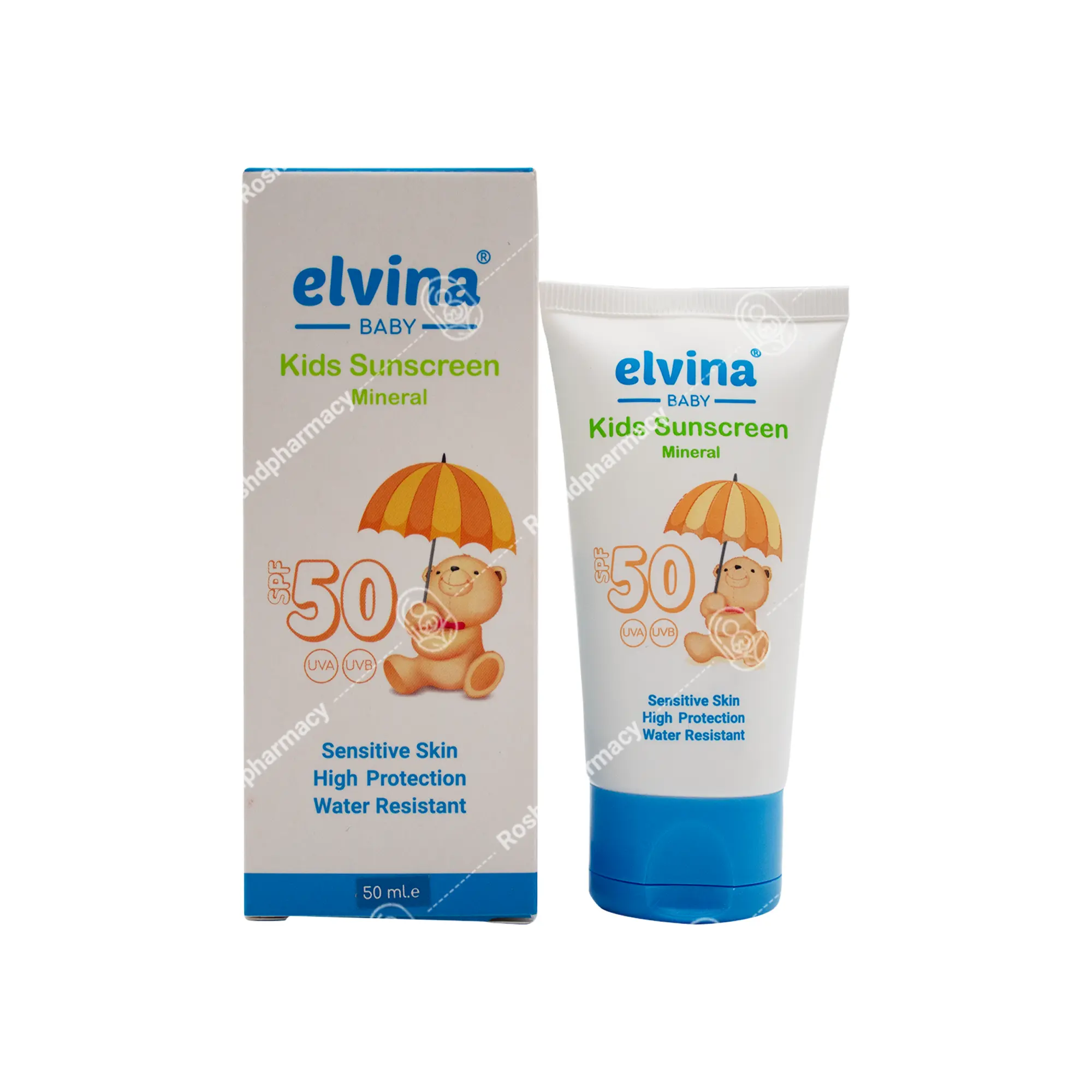 کرم ضد آفتاب مینرال کودک SPF۵۰ الوینا