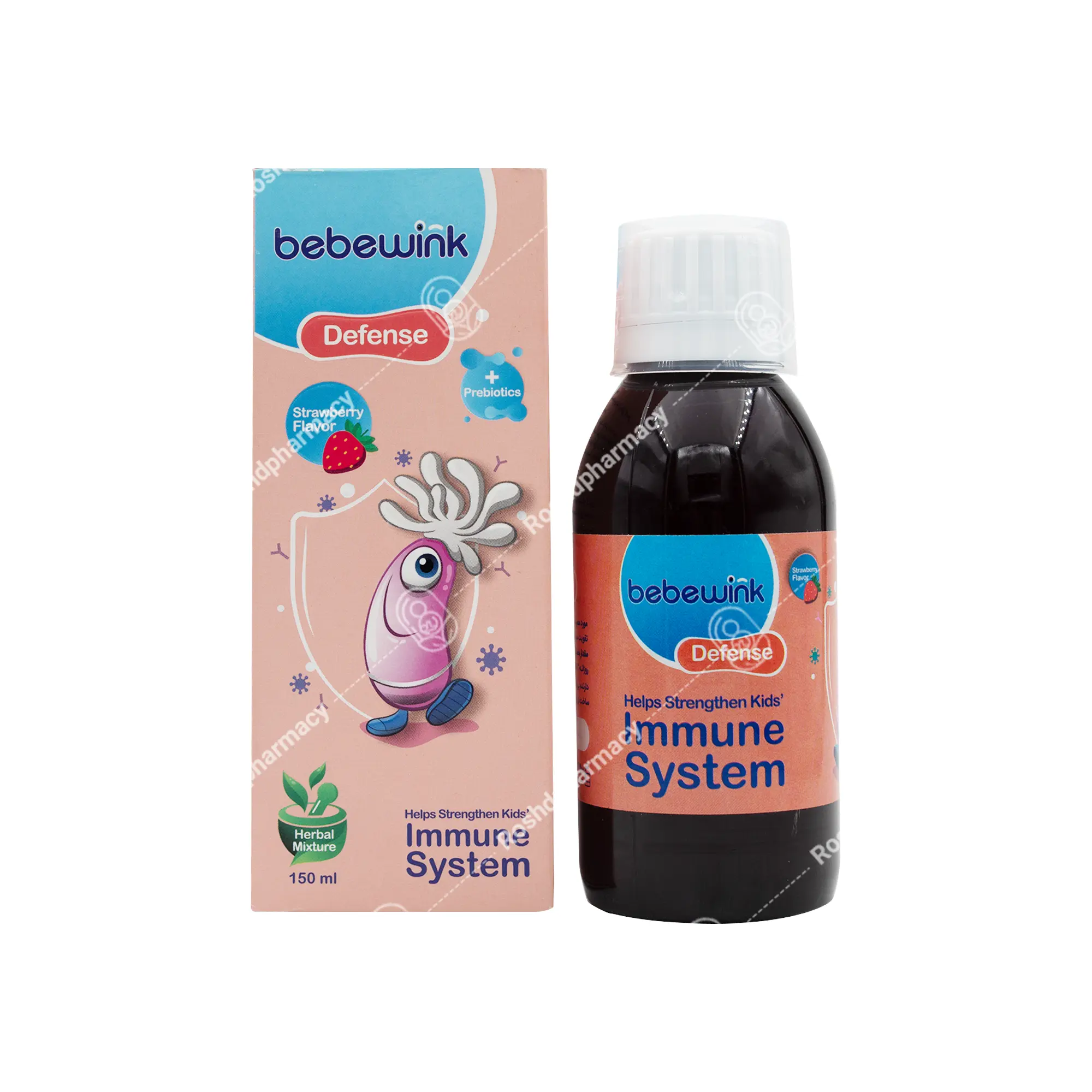 شربت بب وینک دیفنس عبیدی