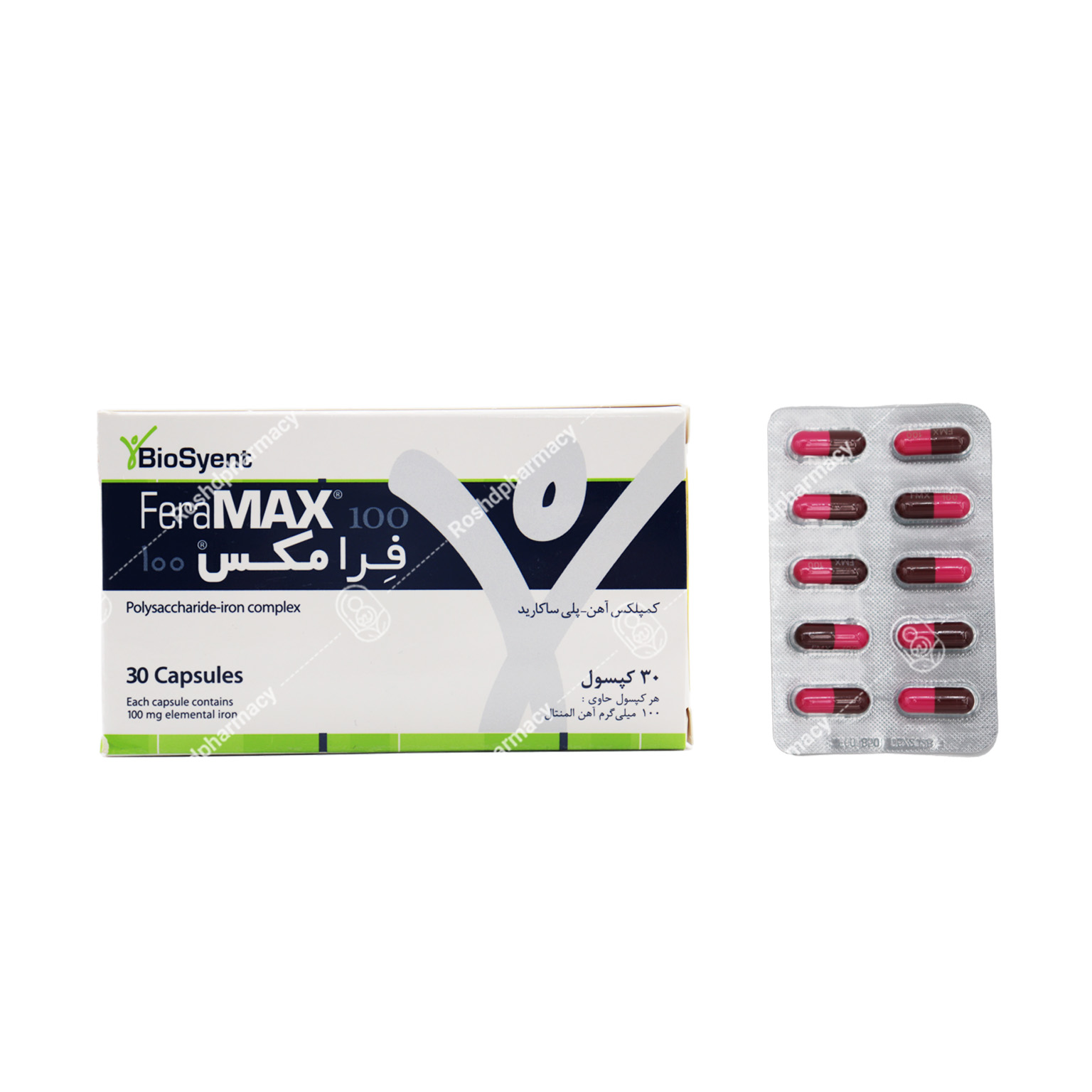 کپسول آهن فرامکس 100