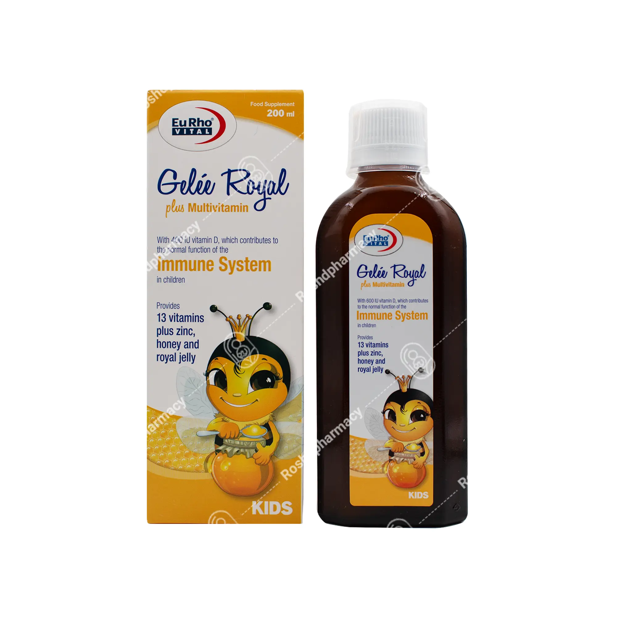 شربت ژل رویال پلاس مولتی ویتامین یوروویتال