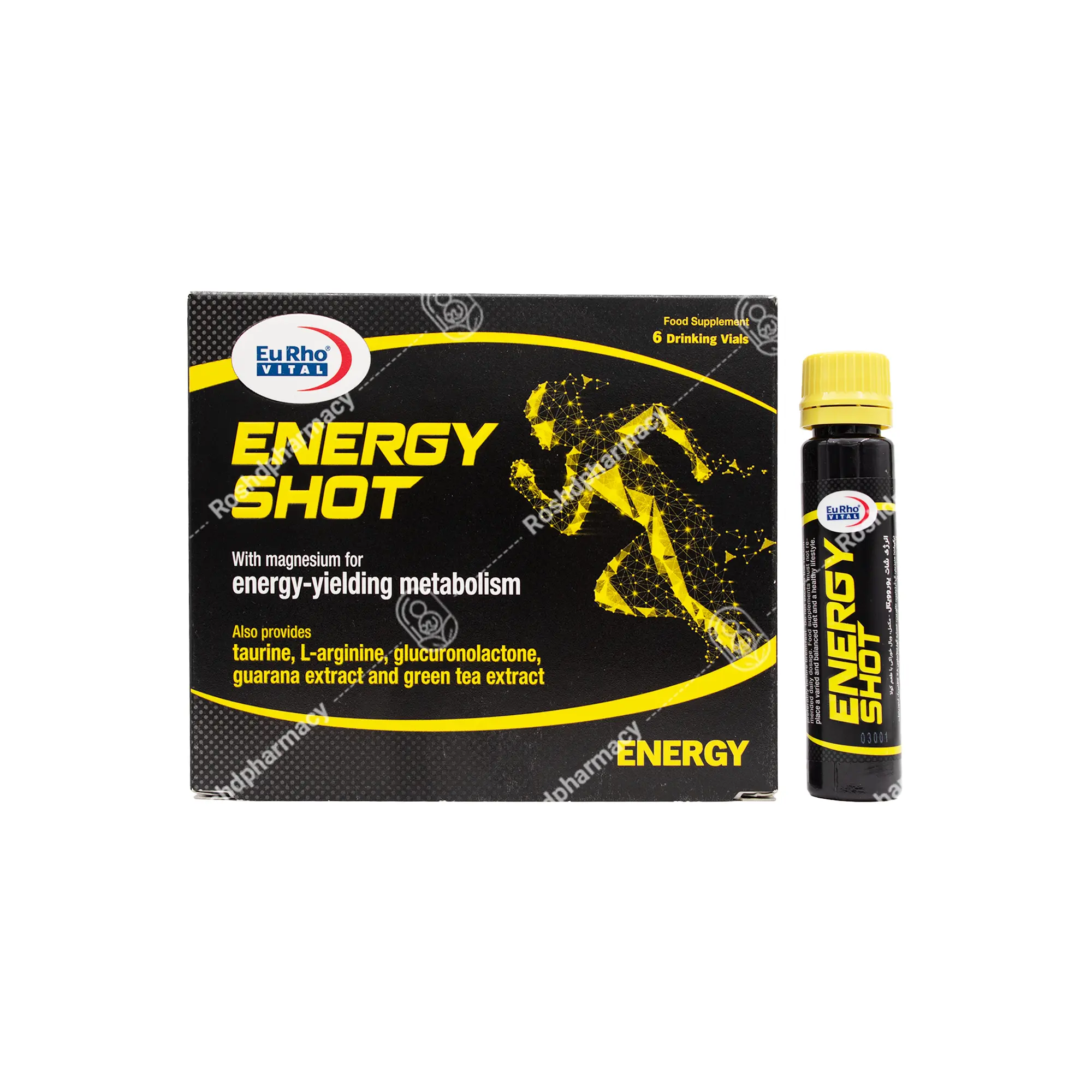 ویال انرژی شات یوروویتال