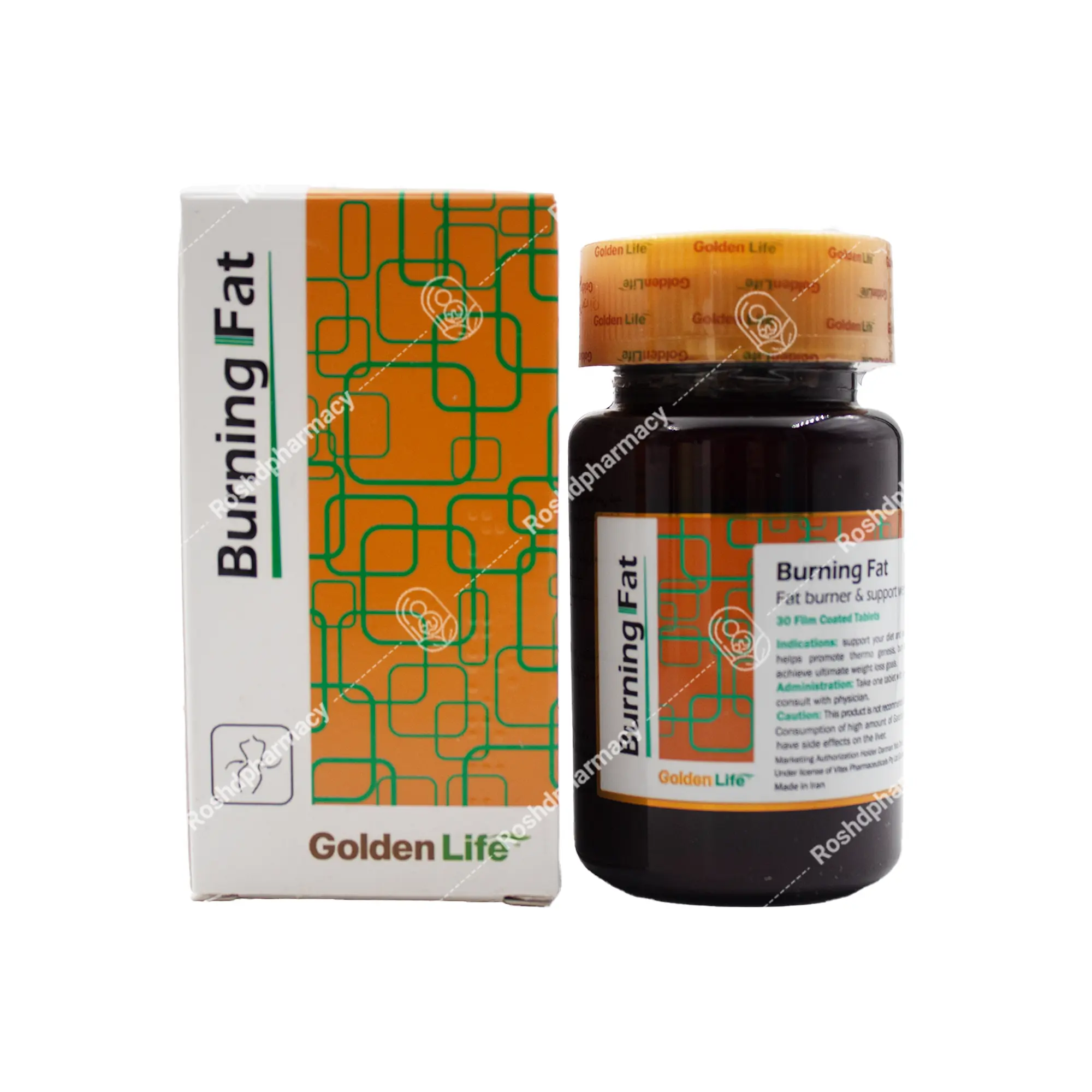 قرص برنینگ فت گلدن لایف