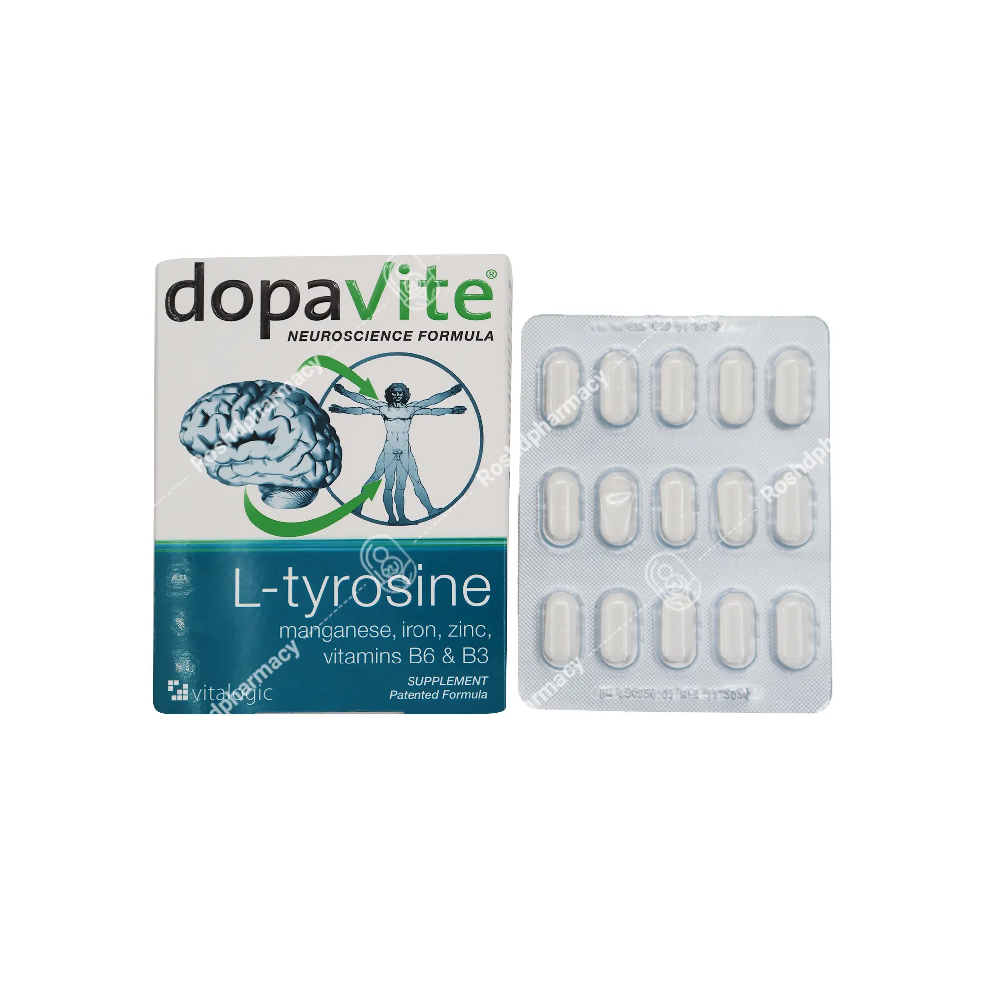 قرص دوپاویت ویتابیوتیکس 60 عدد