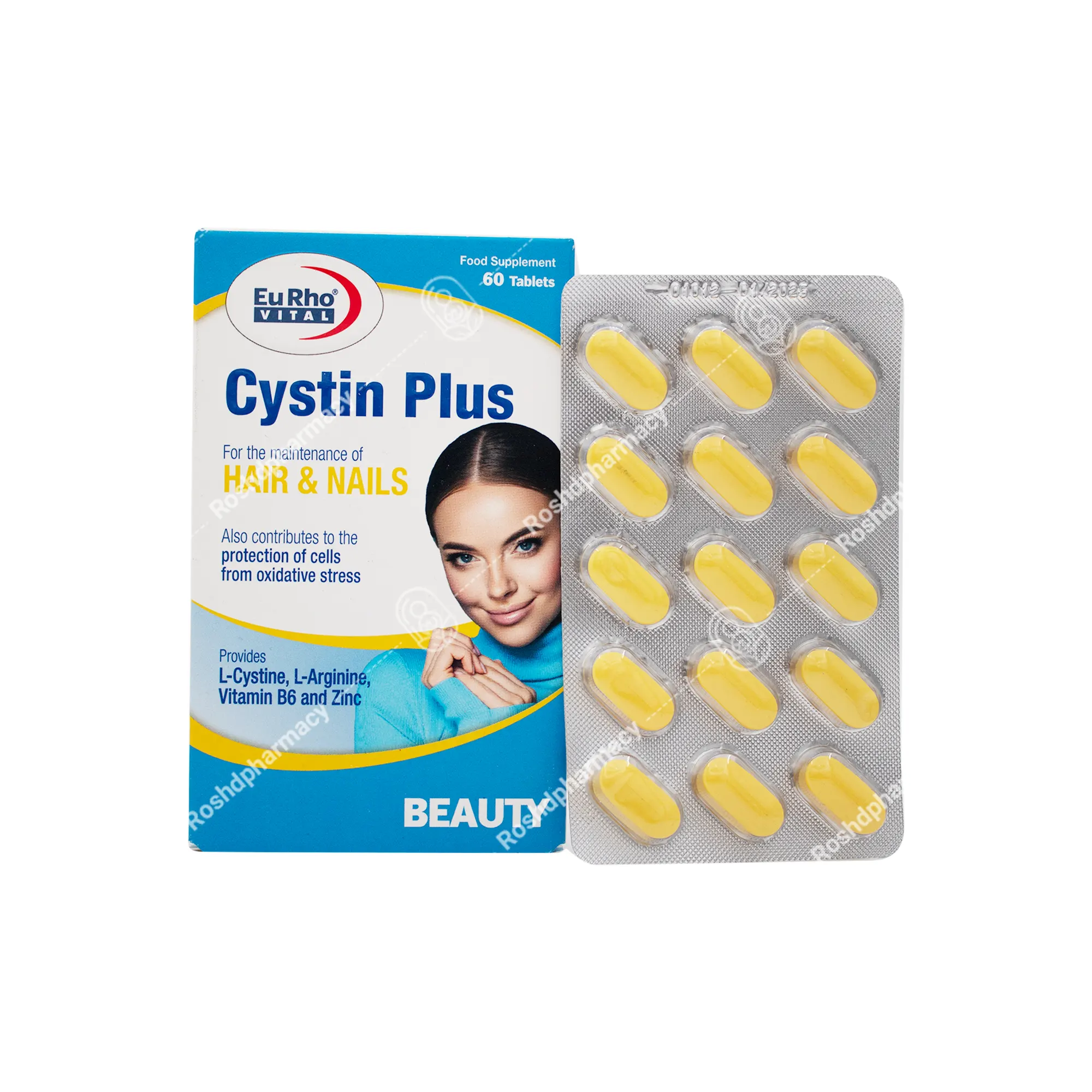 قرص سیستین پلاس یوروویتال