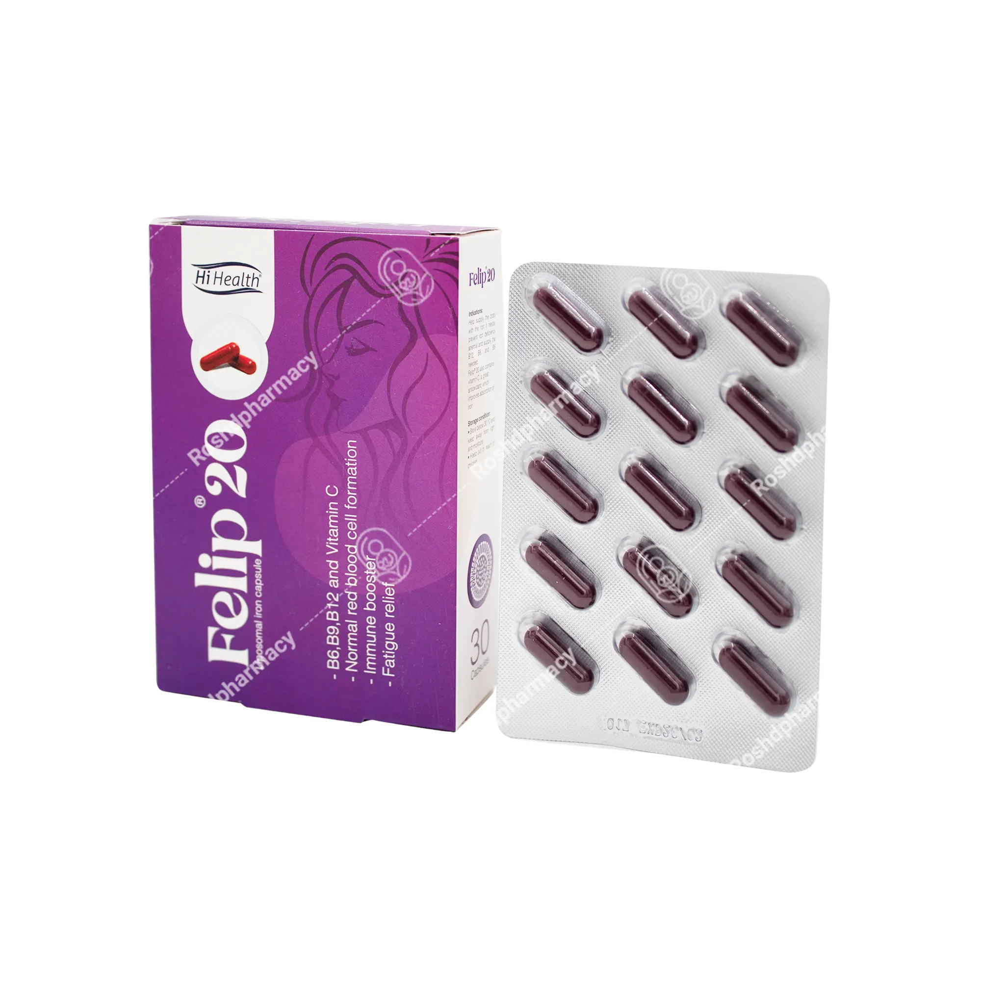 کپسول فلیپ 20 های هلث