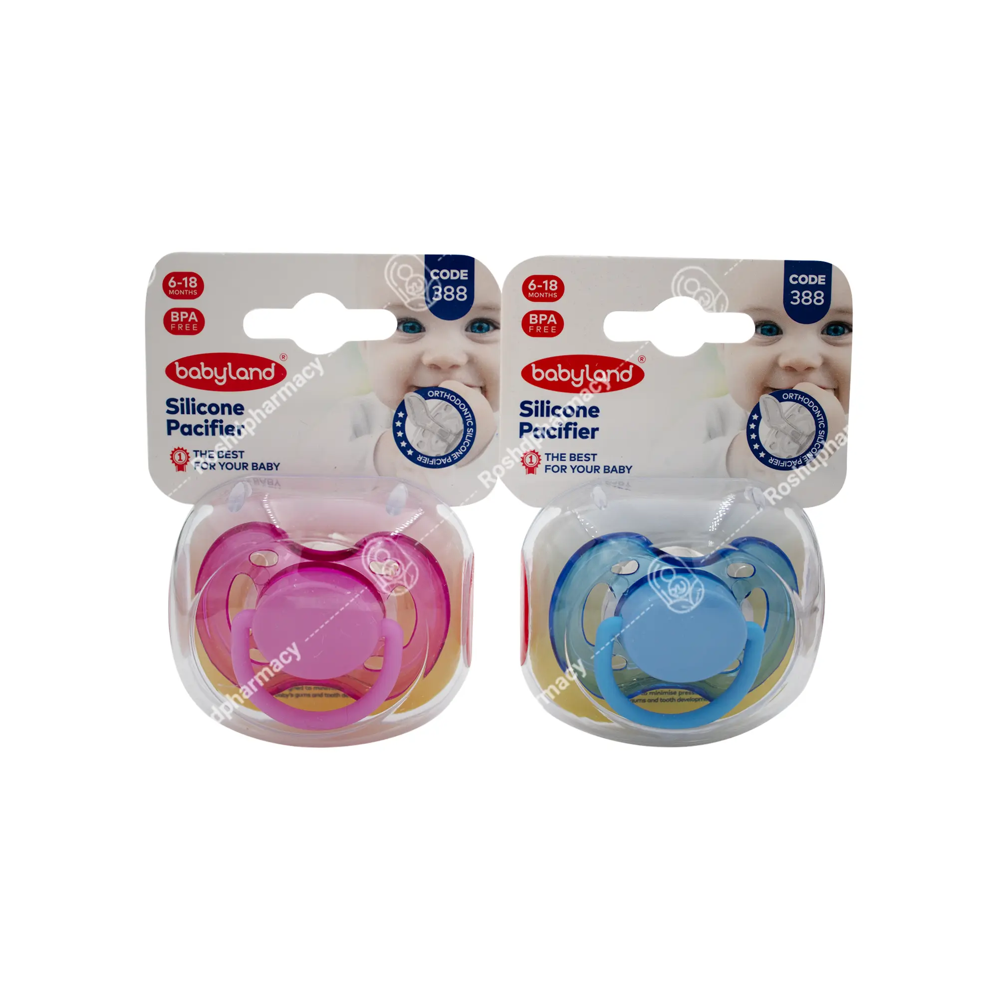 پستانک ارتودنسی بیبی لند کد ۳۸۸