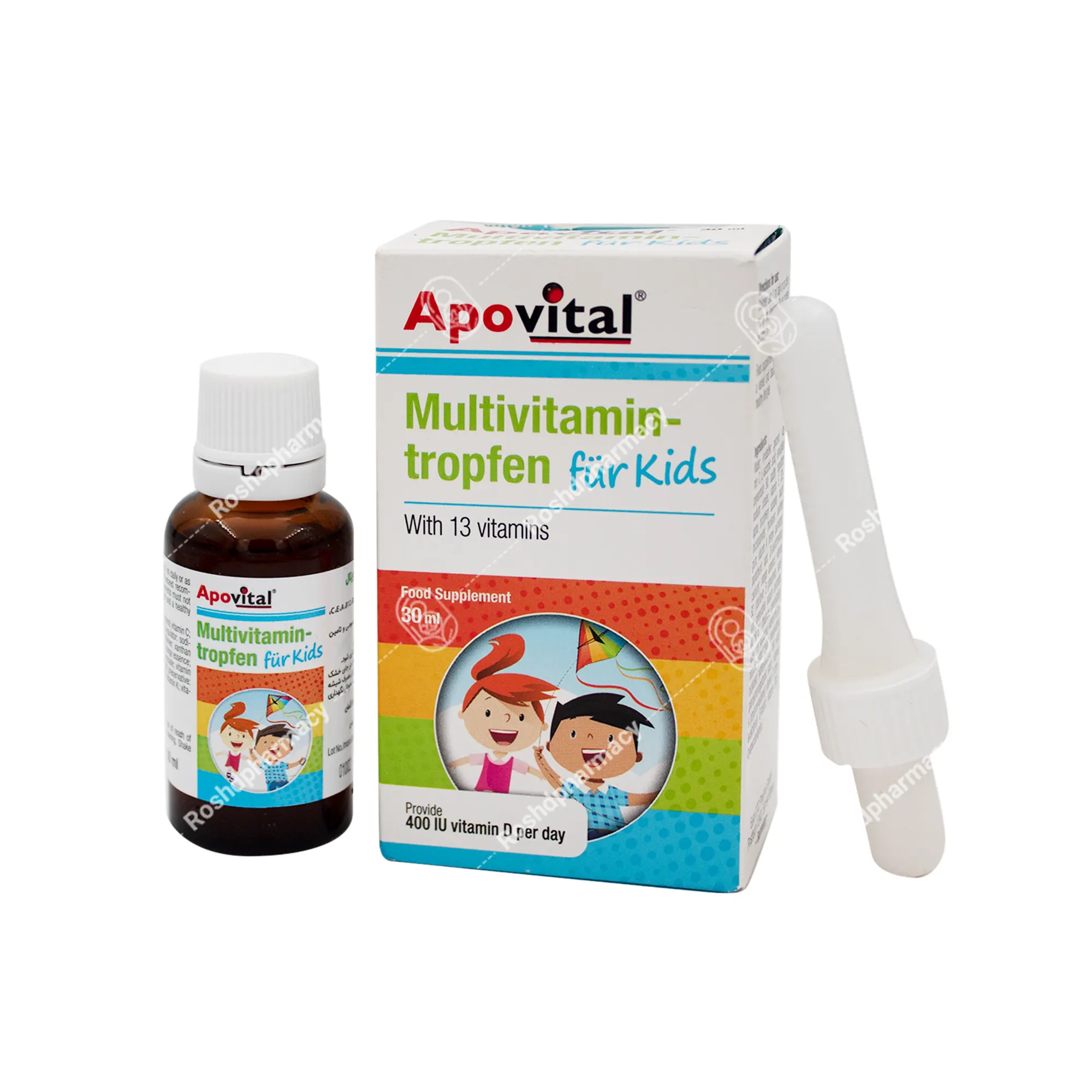 قطره مولتی ویتامین فور کیدز