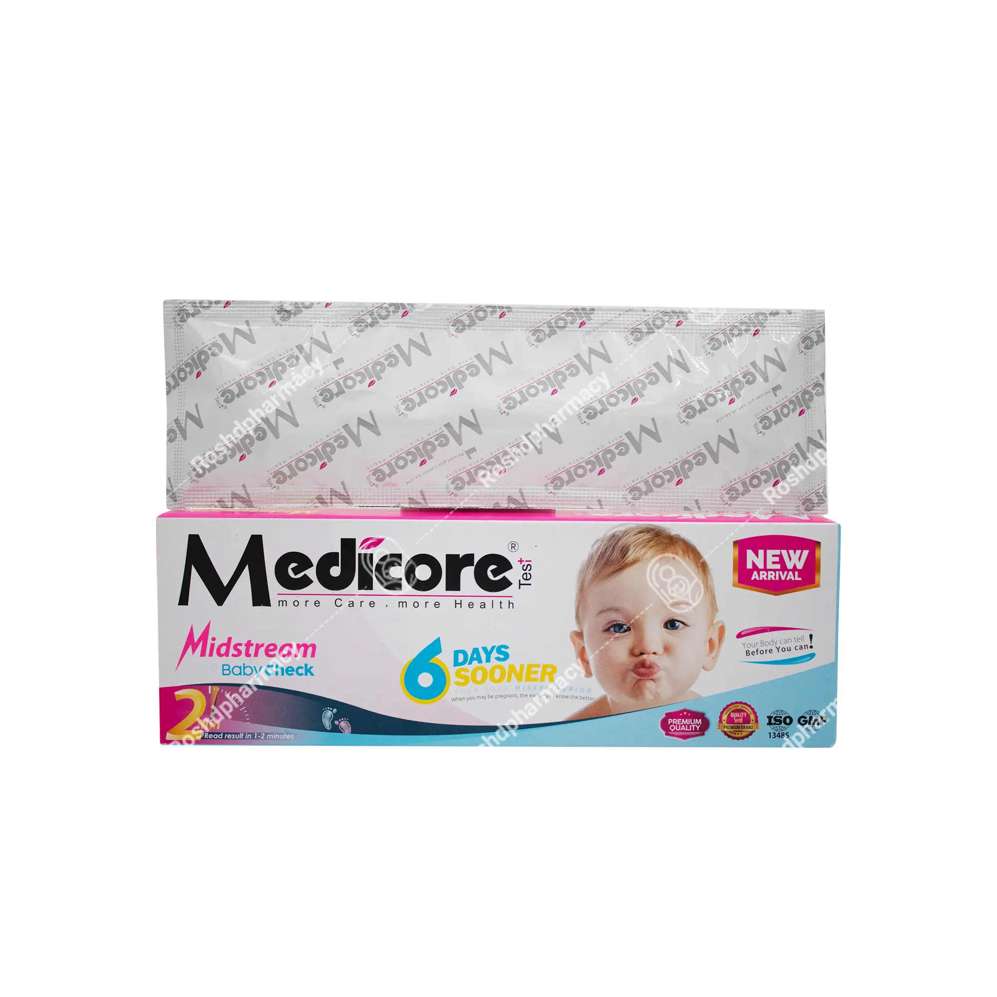 تست بارداری کاستی مدیکور