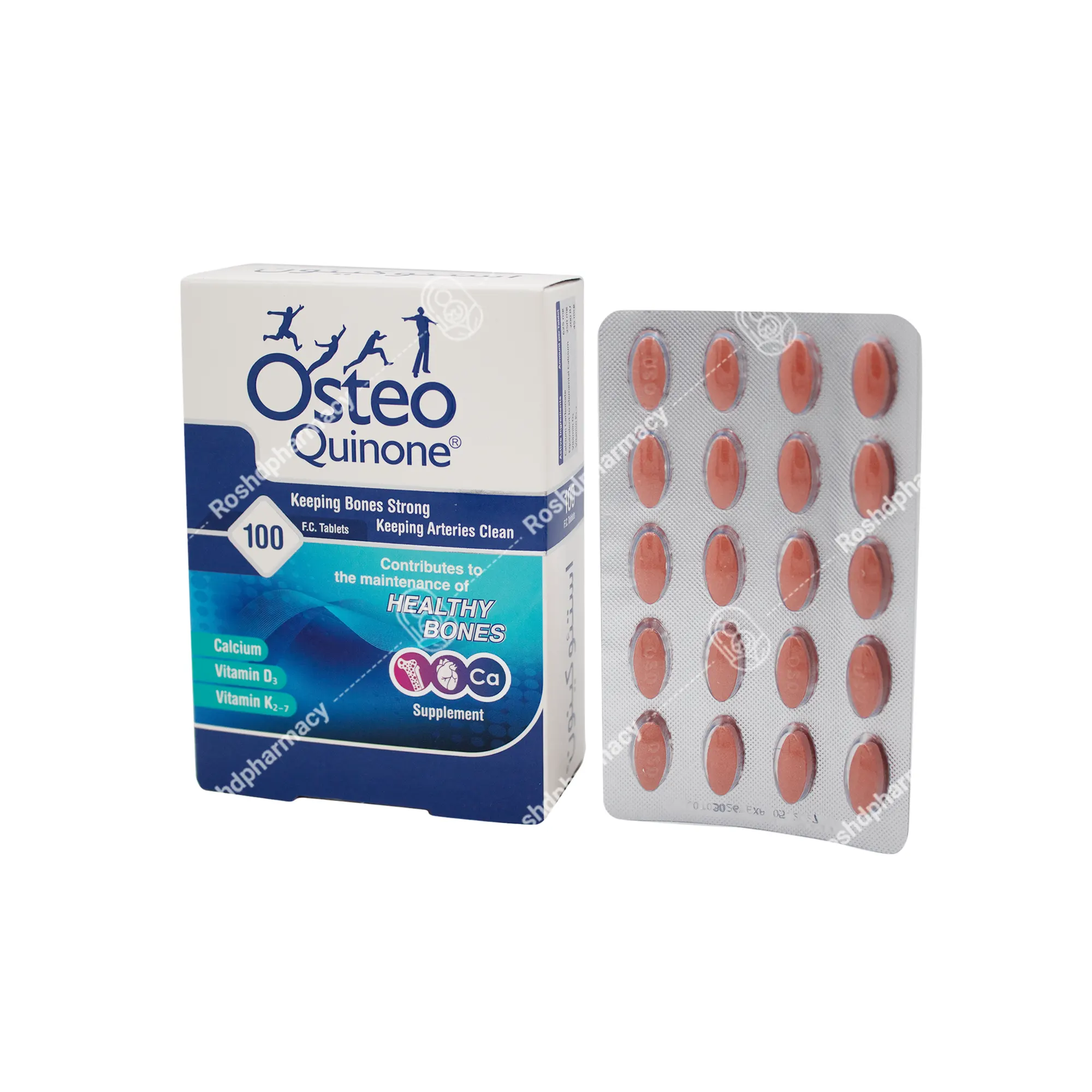 قرص کلسیم استئوکینون