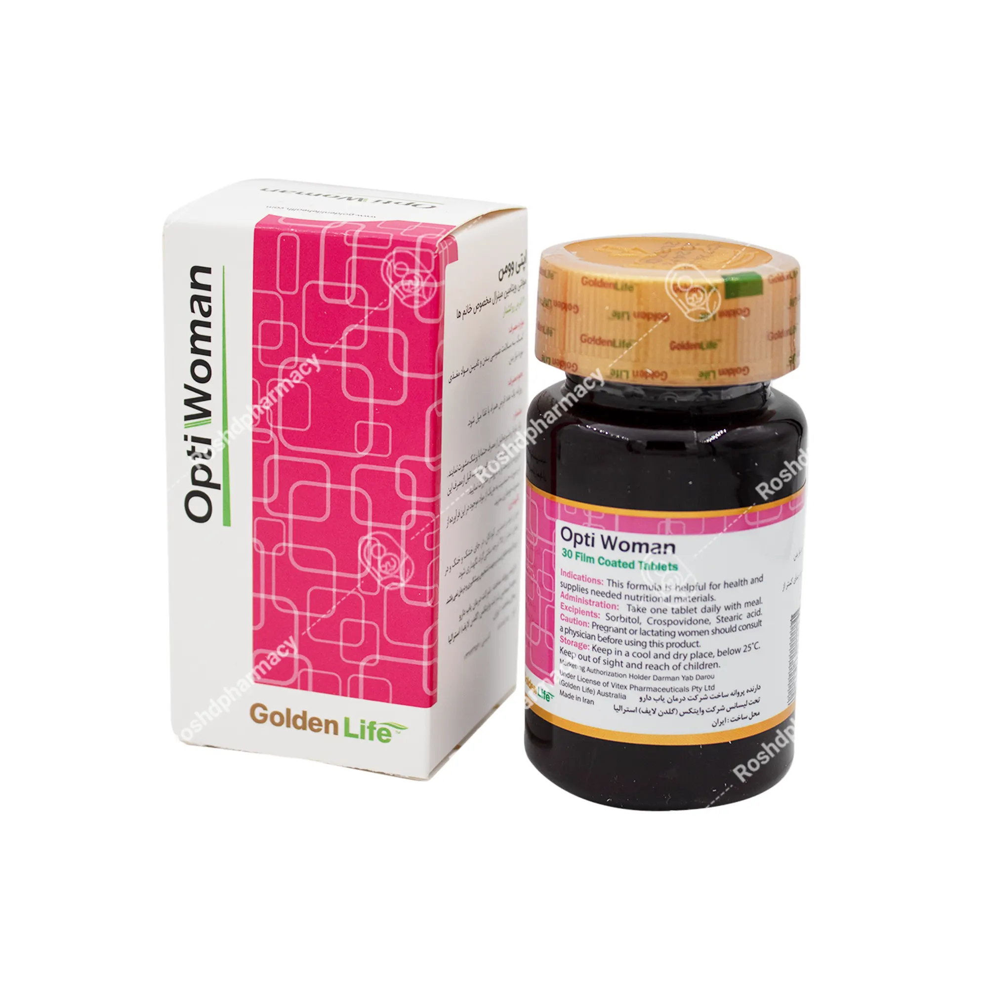 قرص اپتی وومن گلدن لایف