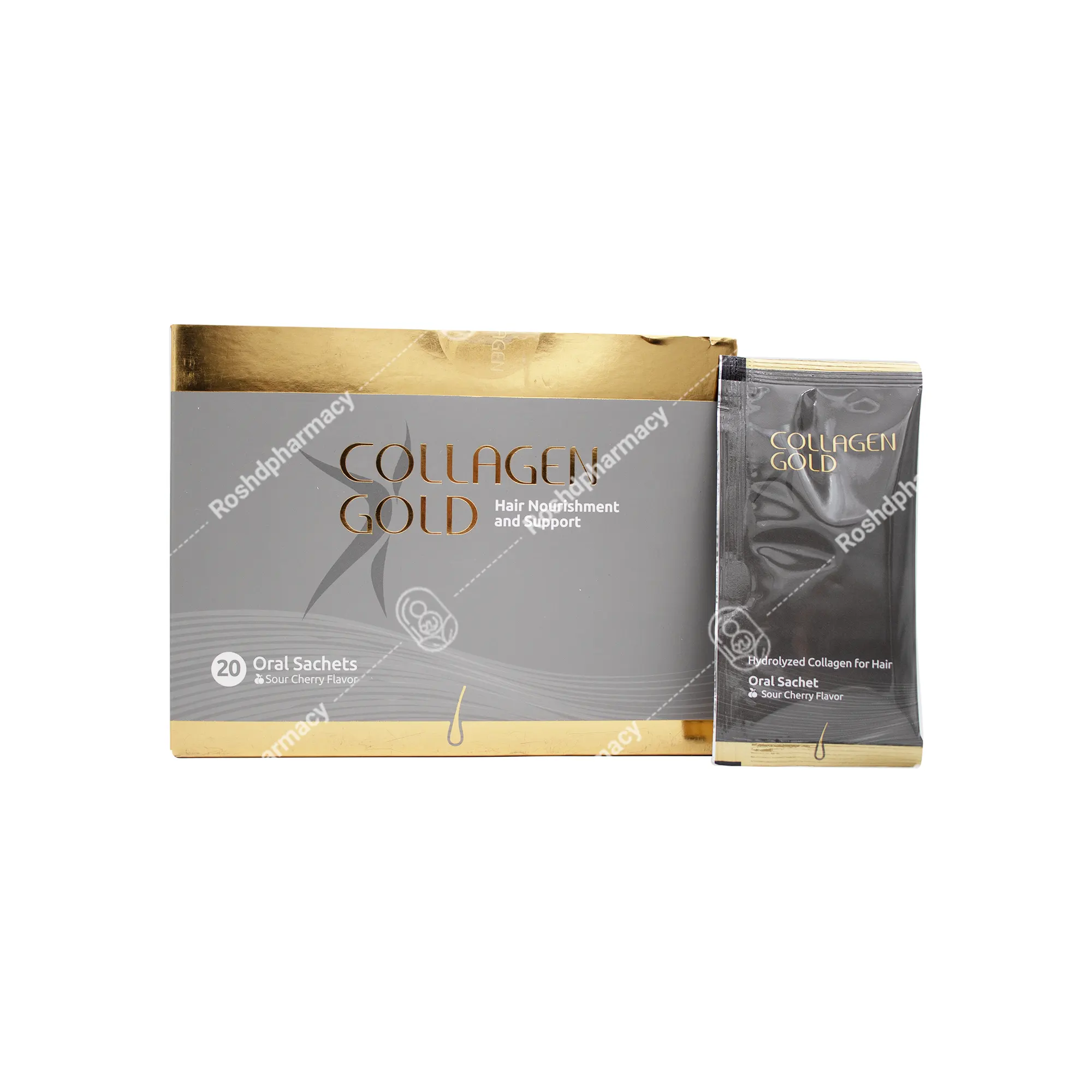 ساشه کلاژن گلد هیر آدریان