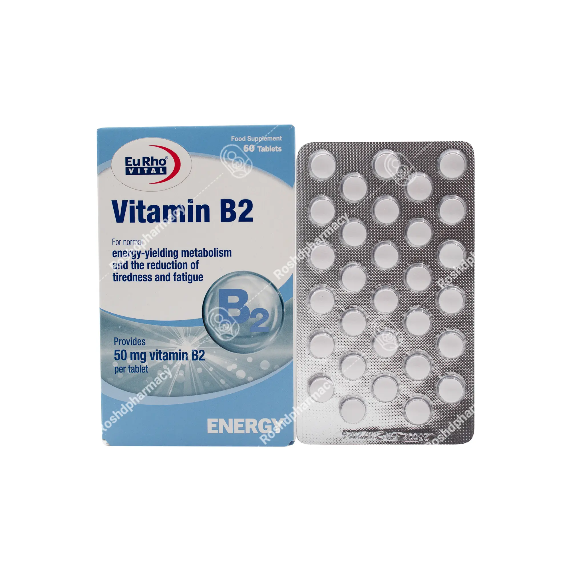 قرص ویتامین ب2 یوروویتال