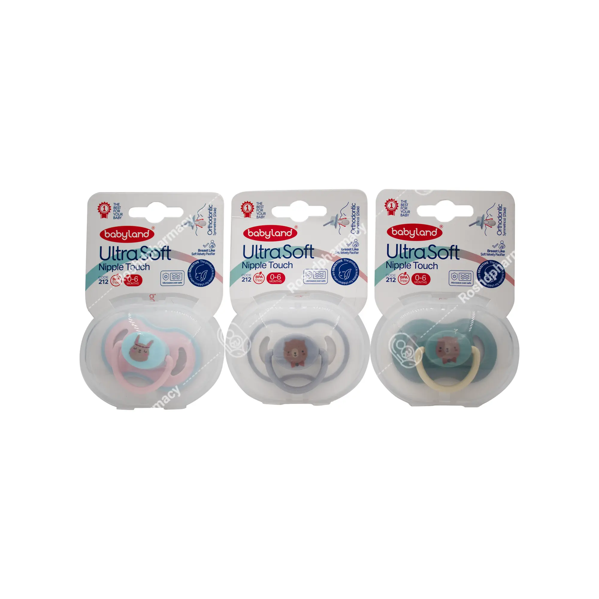 پستانک سنسیتیو اولترا سافت ۲۱۲ بیبی لند