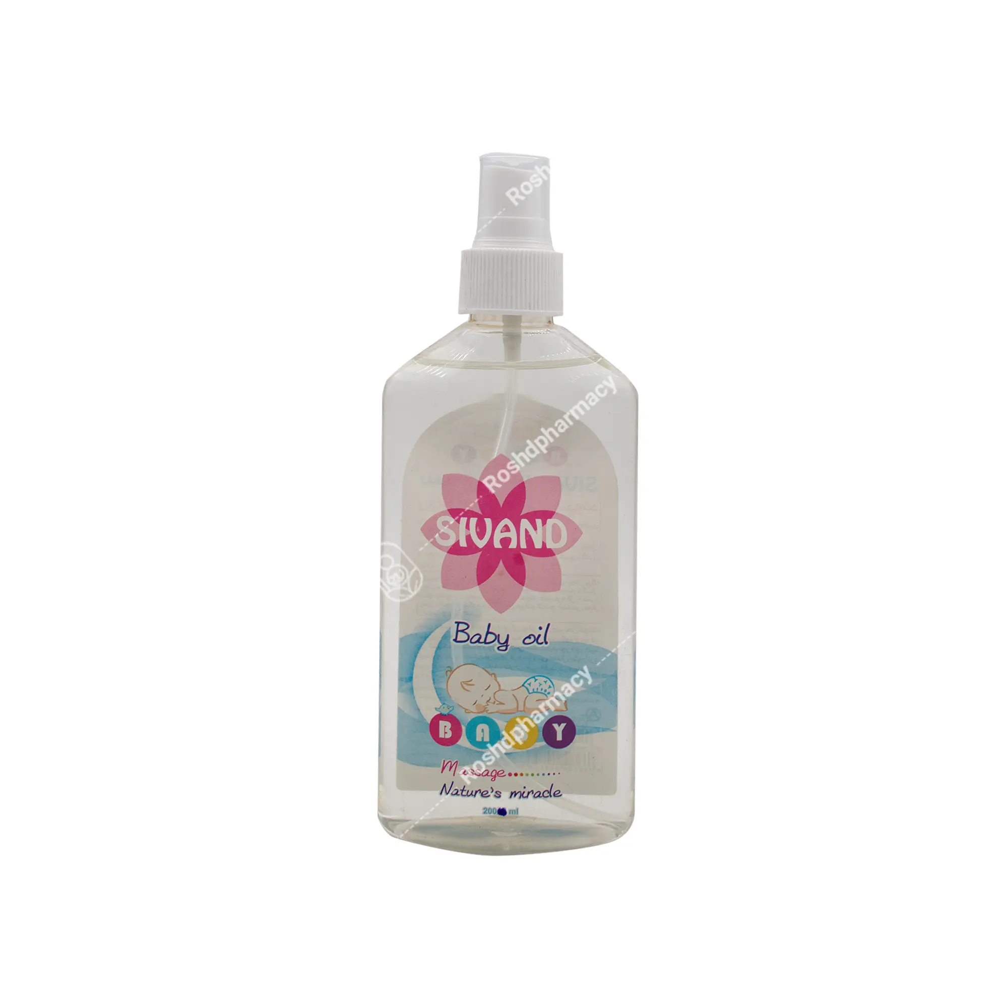 روغن بدن کودک سیوند ۲۰۰ میلی‌لیتر
