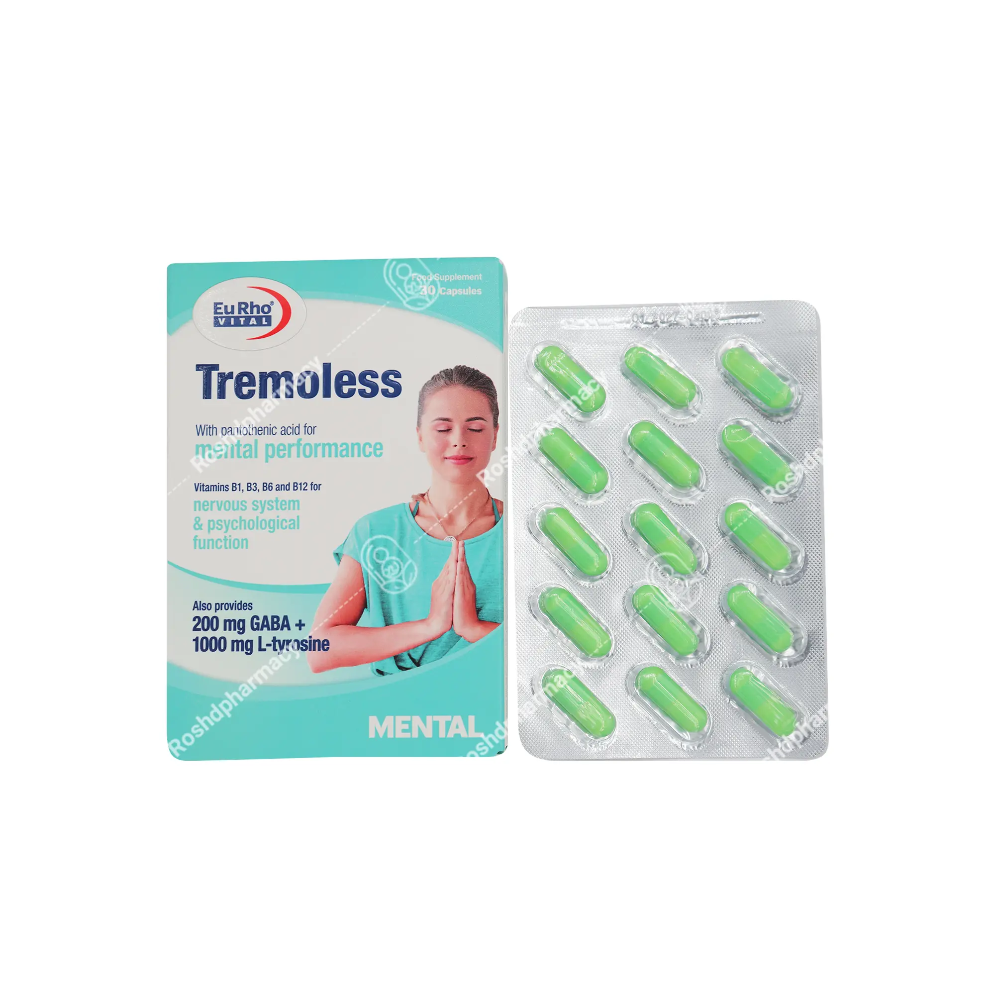 کپسول تریمولس یوروویتال 30 عدد